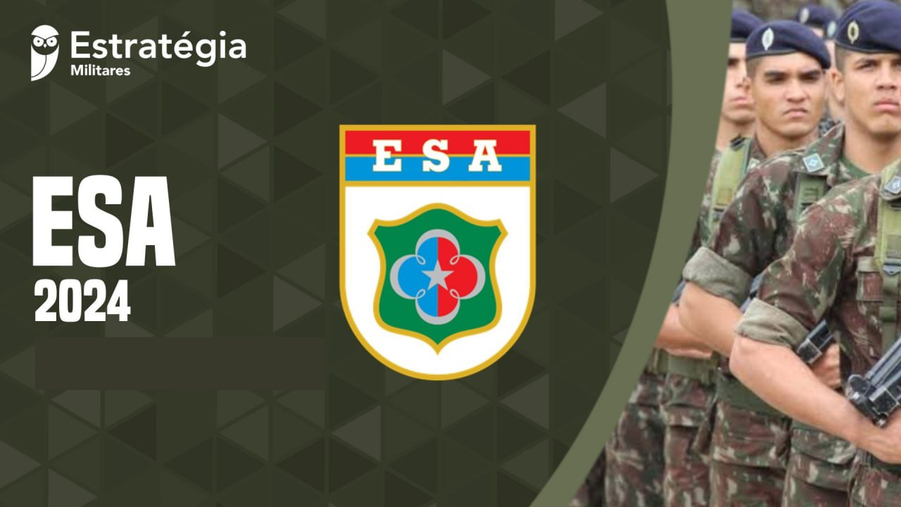 ESA 2024 Estratégia Militares Completo Download