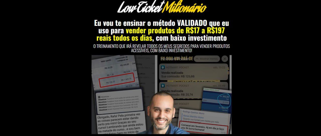 Low Ticket Milionário - Rafael Metring Download