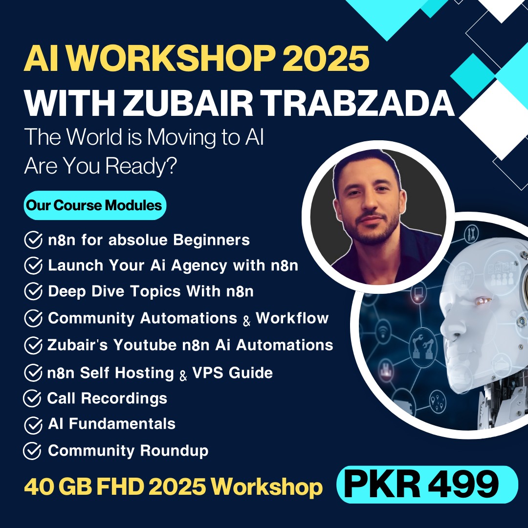 AI Workshop 2025- Zubair Trabzada Download