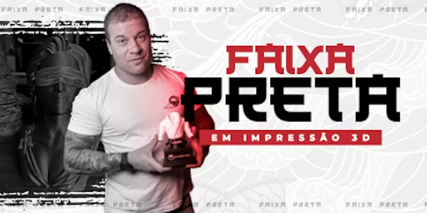 Faixa Preta em Impressão 3D - Download
