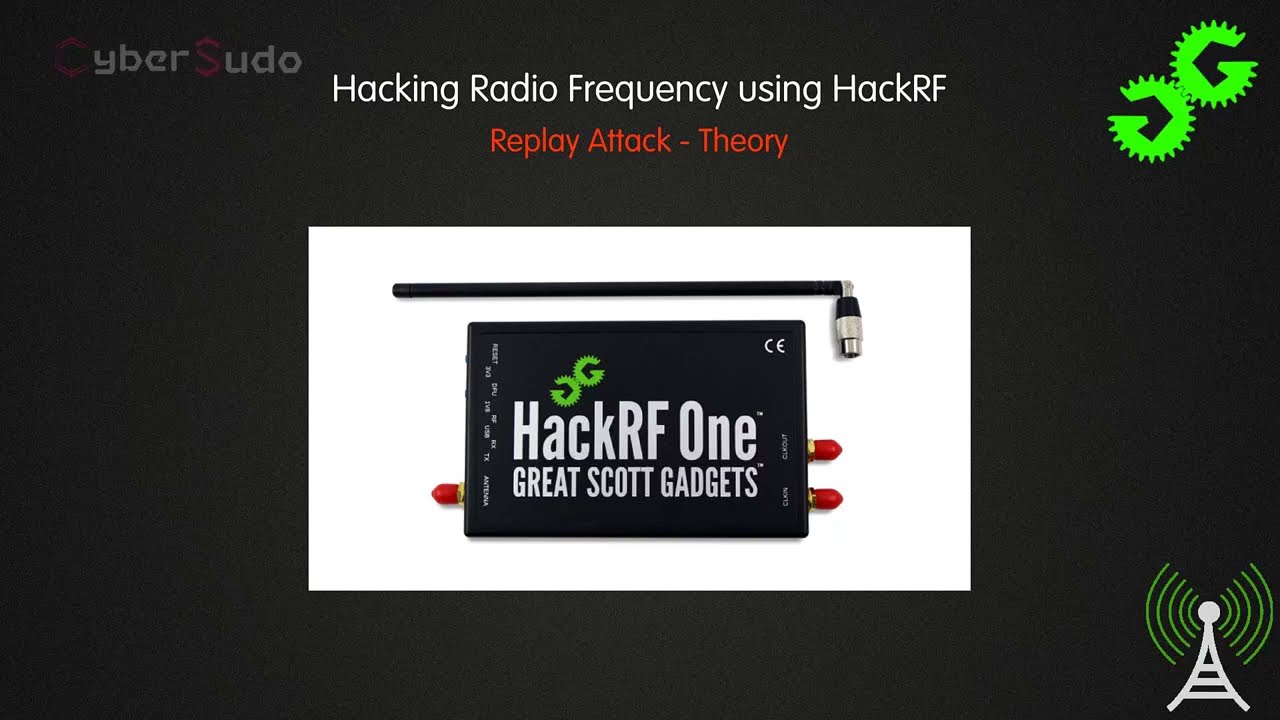 Learn Remote Radio Replay Attack using HackRF One - CyberSudo Download