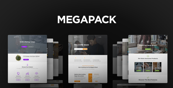 Pack Landing Pages 2025 - Download