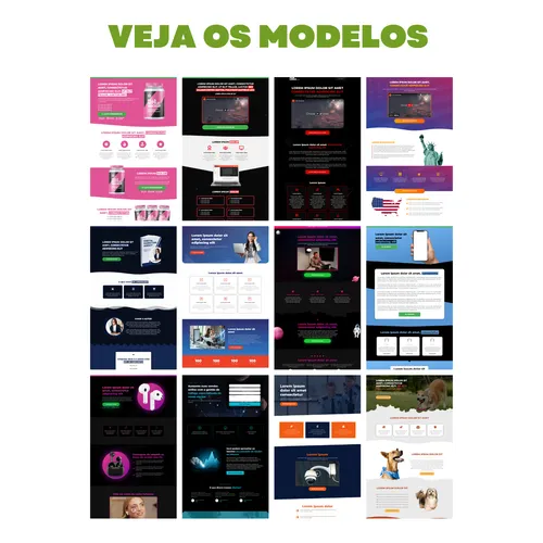 Pack Landing Pages Prontas para Elementor - Download