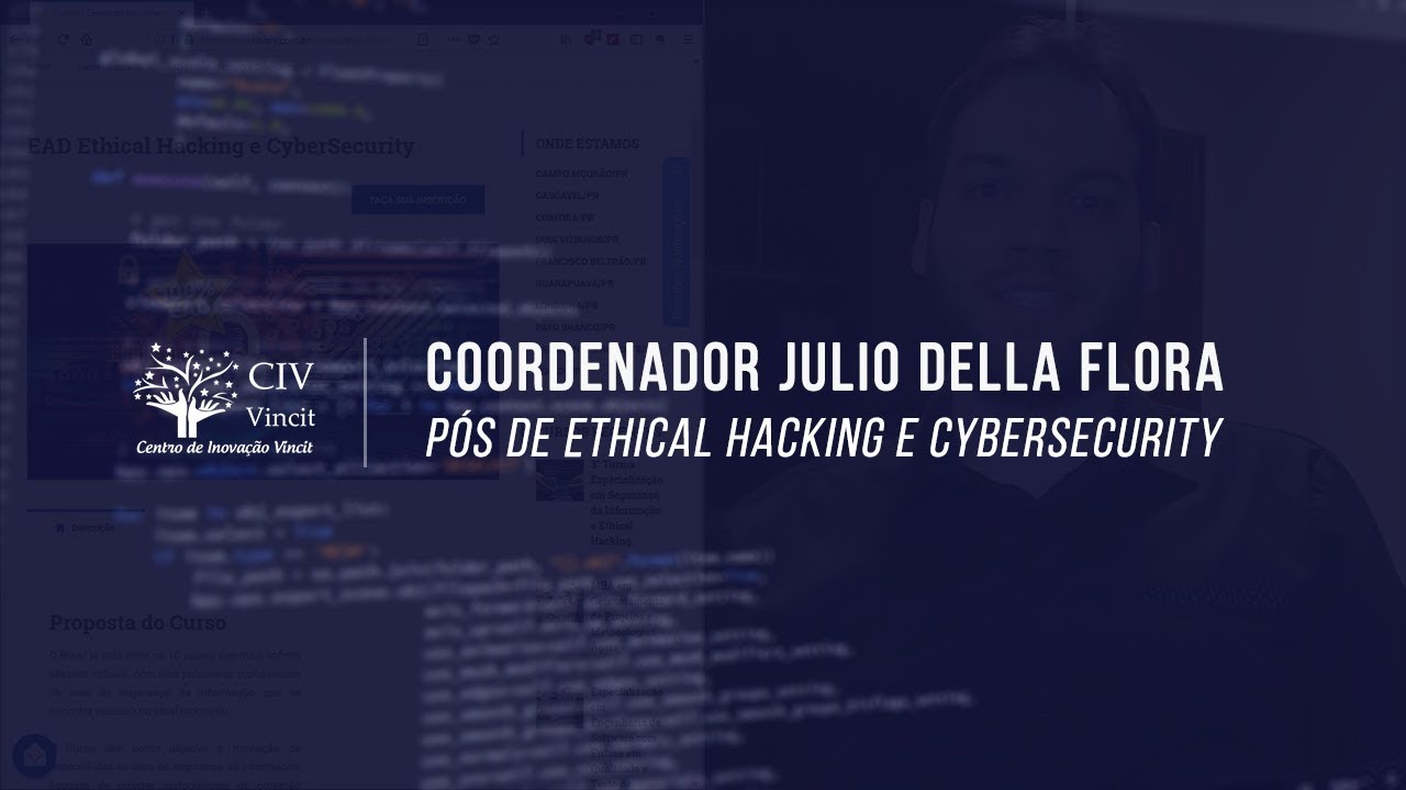 Pós Graduação em Ethical Hacking e CyberSecurity - Julio Della Flora Download