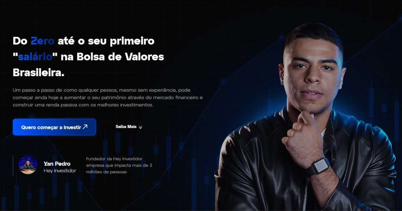 O Primeiro Investimento - Hey Investidor