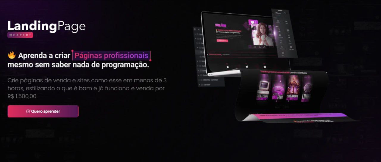 Landing Page Expert - Filipe Lourenço e Rodolfo Campos