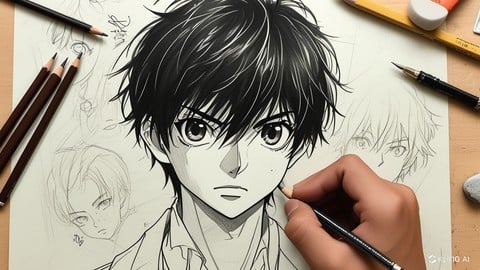 Curso Básico de Manga Desenho de Personagens