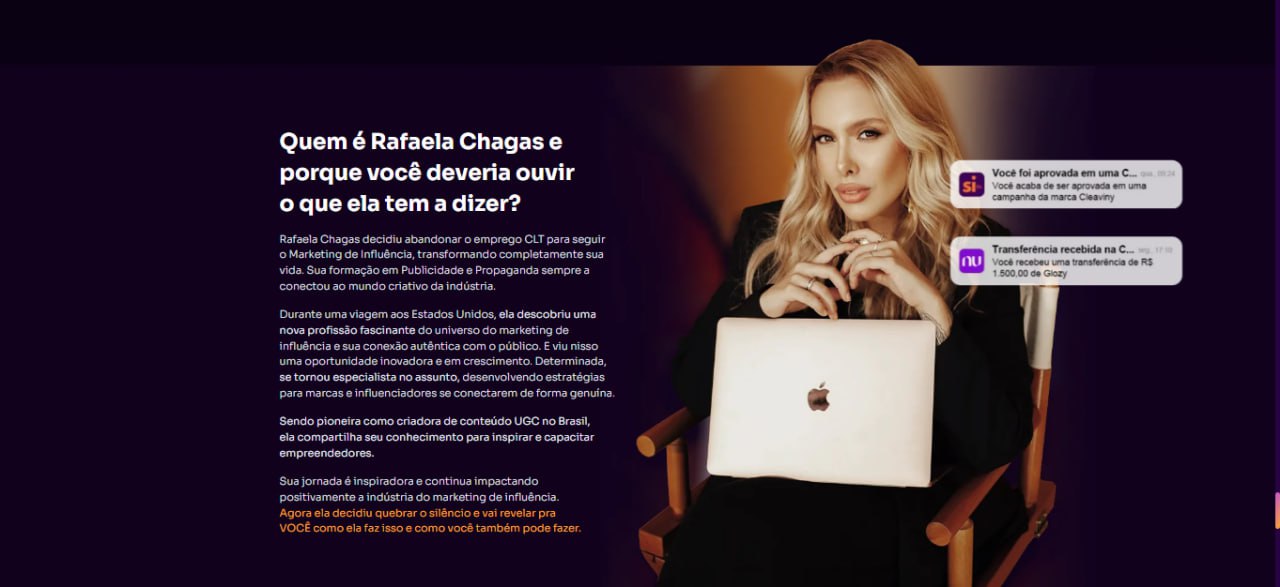 Formação Profissão do Futuro – Rafaela Chagas